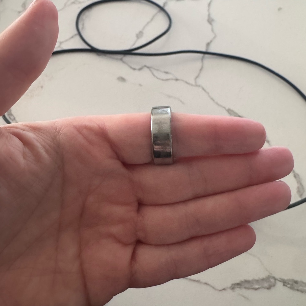 Oura Silver smart Ring, heritage, generation 3 size 8